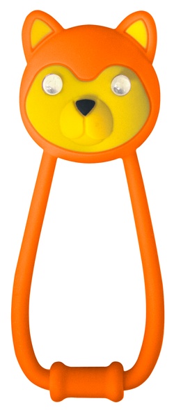 Купити Мигалка дитяча передня KLS Teddy помаранчевий з доставкою по Україні