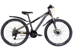 Купити Велосипед 26" Discovery TREK AM DD 2022 чорно-жовтий м S (150-165 см) з доставкою по Україні
