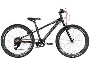 Купити Велосипед 24" Discovery QUBE Vbr 2022 чорно-червоний м 135-150 см з доставкою по Україні