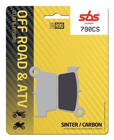 Колодки гальмівні SBS Comp Brake Pads, Carbon (790CS)