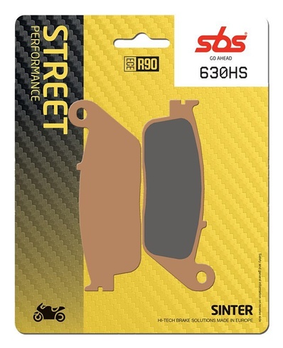 Колодки гальмівні SBS Performance Brake Pads, Sinter (700HS)