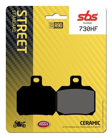Колодки гальмівні SBS Standard Brake Pads, Ceramic (614HF)