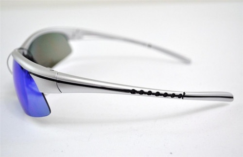 Окуляри захисні відкриті Global Vision Target (G-Tech blue) сині дзеркальні