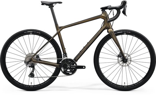 Купити Велосипед Merida SILEX 7000, L SILK SPARKLING GOLD(BLACK) з доставкою по Україні