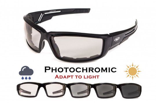 Окуляри захисні фотохромні Global Vision Sly Photochromic (clear) прозорі фотохромні