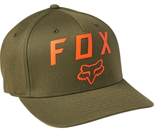 Кепка FOX NUMBER 2 FLEXFIT 2.0 HAT (Fatigue Green), L/XL, L/XL