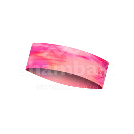 Пов'язка на голову Buff Coolnet UV+ Slim Headband Sish Pink Fluor (BU 128749.522.10.00), One Size, Пов'язка на голову, Синтетичний