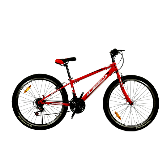 Купити Велосипед CROSSBIKE Spark V 26" 13" Червоний з доставкою по Україні