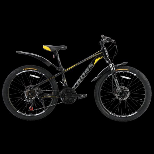 Купити Велосипед Cross Forest 26" 13" Чорний-Жовтий-Сірий з доставкою по Україні