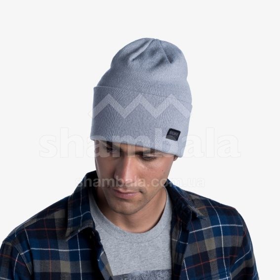 Шапка Buff Knitted Hat, Niels Dusty Blue (BU 126457.742.10.00)