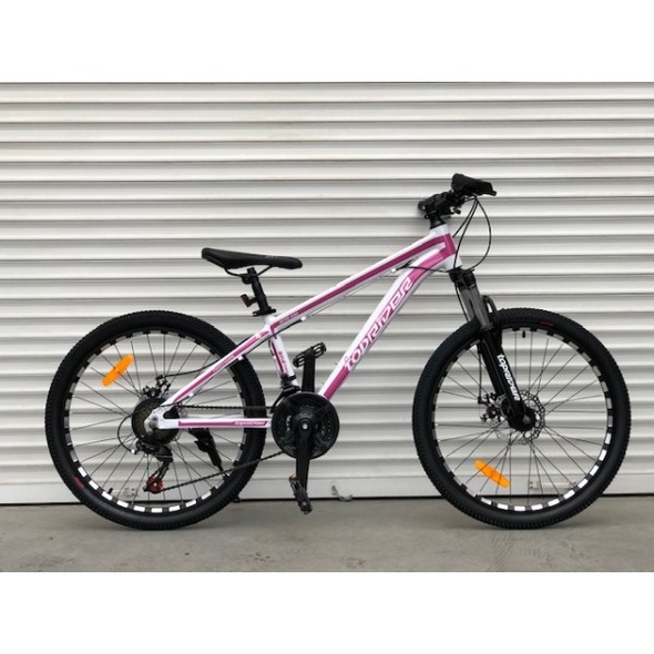 Купить Велосипед Toprider 680 24" бело-розовый с доставкой по Украине