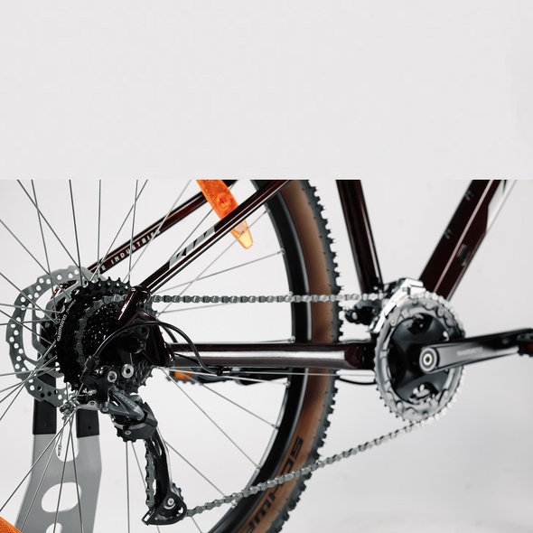 Купить Велосипед KTM PENNY LANE 271 27.5" рама M/42, темно-червоний (сірий), 2022 с доставкой по Украине