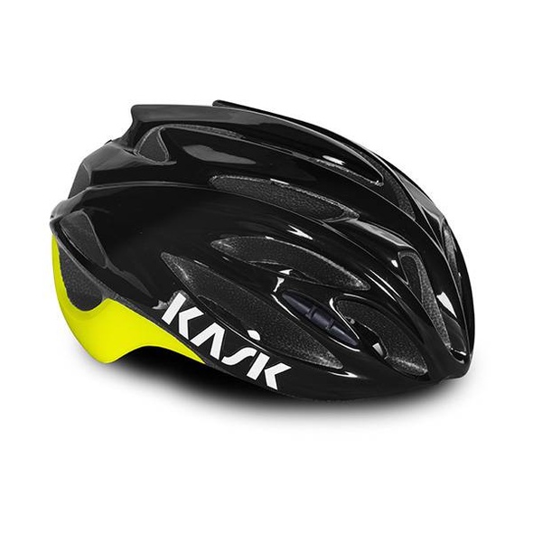 Шлем KASK Road Rapido Black/Yellow Fluo Размер одежды M