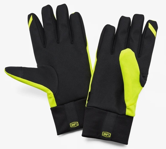 Водостійкі рукавички 100% Hydromatic Waterproof Glove (Fluo Yellow), M (9)