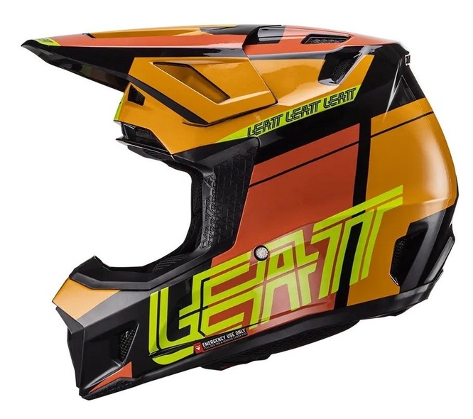 Шолом LEATT Helmet Moto 7.5 + Goggle (Citrus), M