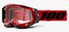 Окуляри 100% RACECRAFT 2 Goggle Red - Clear Lens, Clear Lens, Clear Lens