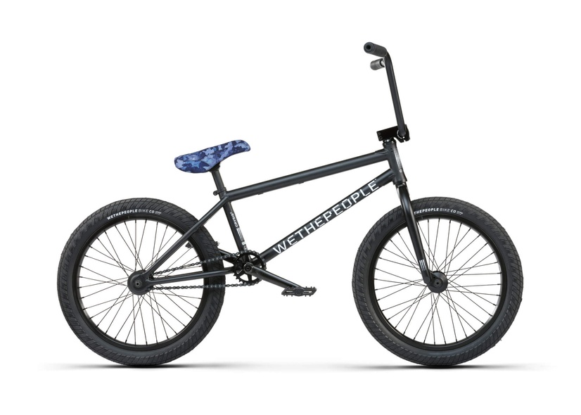Купить Велосипед BMX 20" WeThePeople CRYSIS 21" рама, черный матовый 2021 с доставкой по Украине