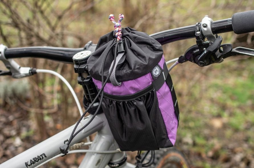 Купити Сумка на кермо KasyBag X-Pocket Pack One hand (кормушка) Lilac з доставкою по Україні