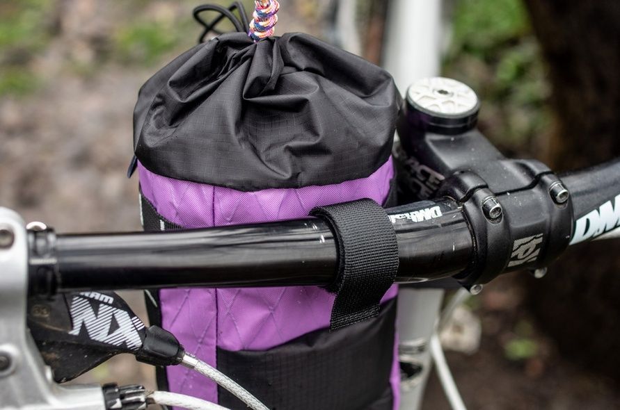 Купити Сумка на кермо KasyBag X-Pocket Pack One hand (кормушка) Lilac з доставкою по Україні
