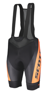 Велотрусы Scott RC PRO 3+ черно/оранжевые