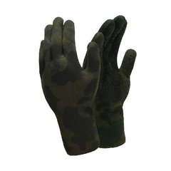 Dexshell Camouflage Gloves XL рукавички водонепроникні, 37% - тонка мериносова шерсть, 37% - акрилу, 18% - нейлонових волокон, 8% - еластика, зима, весна / осінь, еластична, водонепроникна і дихаюча мембрана Porelle®, S, M, L, XL