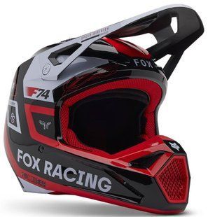 Шолом FOX YTH V1 Helmet - RACE SPEC (Flo Red), YS
