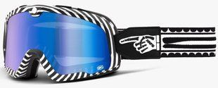 Очки 100% BARSTOW Goggle (Death Spray), Mirror Blue Lens