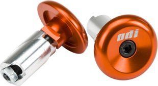 Купить Баренды ODI Aluminum End Plugs w/Lasered Logo ORANGE с доставкой по Украине