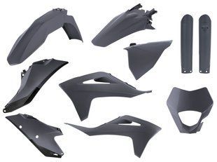 Пластик Polisport ENDURO kit - Gas Gas (21-) (Grey), GasGas