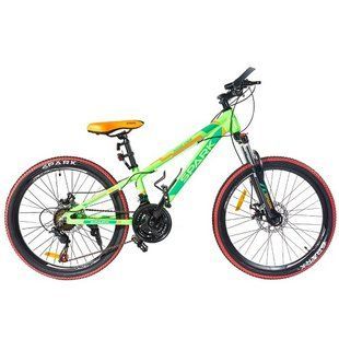 Купити Велосипед SPARK TRACKER JUNIOR (колеса - 24", алюмінієва рама - 11") з доставкою по Україні