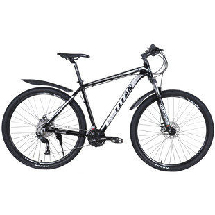 Купити Велосипед Titan Germes 27.5 " Чорний-Сірий M (160-175 см) з доставкою по Україні