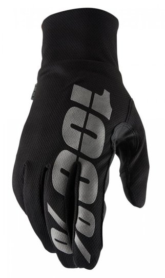 Водостойкие перчатки RIDE 100% Hydromatic Waterproof Glove (Black), L (10)
