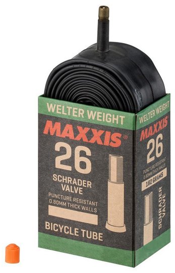 Купить Камера Maxxis 26x1.5-2.5 Welter Weight 48mm Schrader Valve (AV) с доставкой по Украине
