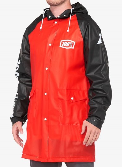 Дощовик Ride 100% TORRENT Raincoat (Red), L, L