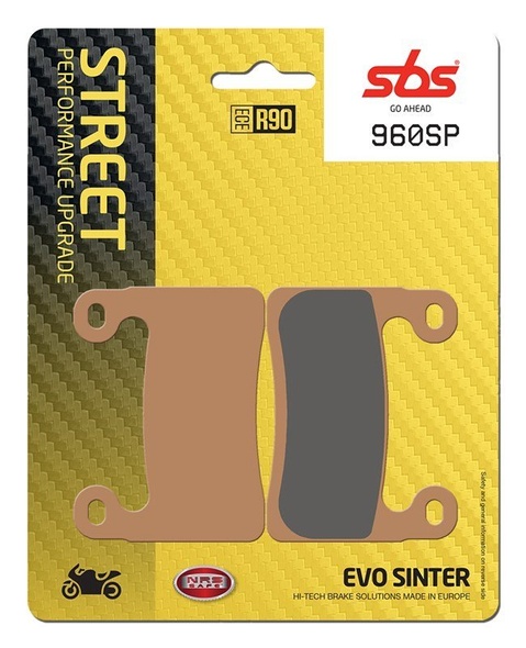 Колодки гальмівні SBS Upgrade Brake Pads, EVO Sinter (700SP)