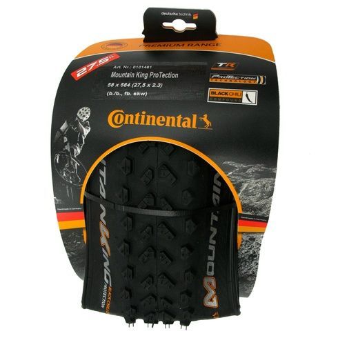 Купити Покришка безкамерна Continental Mountain King 27.5 " x2. 3,, чорна, складна, ProTection, Skin з доставкою по Україні