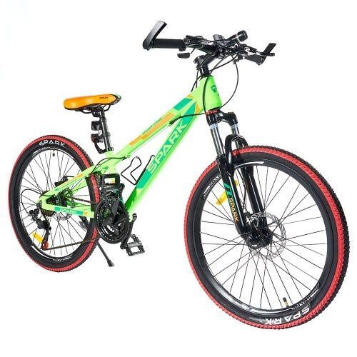 Купити Велосипед SPARK TRACKER JUNIOR (колеса - 24", алюмінієва рама - 11") з доставкою по Україні