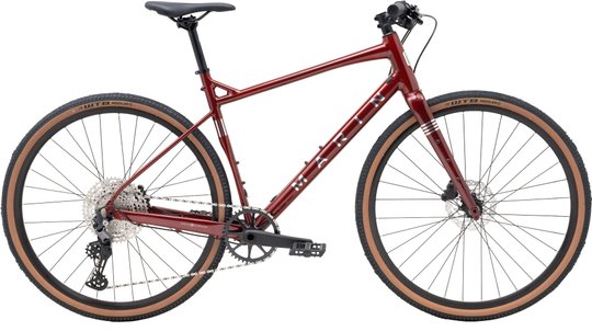 Купити Велосипед 28" Marin DSX 2 рама - L 2024 Gloss Metallic Red/Chrome з доставкою по Україні