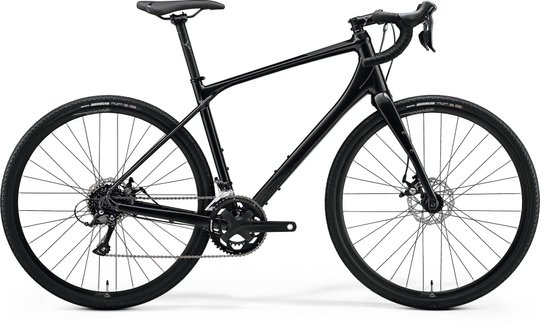 Купити Велосипед Merida SILEX 200, S(47), GLOSSY BLACK(MATT BLACK) з доставкою по Україні