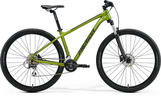 Купити Велосипед Merida BIG.NINE 20-2X, L (19), MATT GREEN(BLACK) з доставкою по Україні