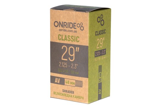 Купити Камера ONRIDE Classic 29"x2.125-2.3" AV 48 з доставкою по Україні