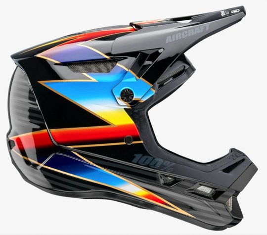 Шолом Ride 100% AIRCRAFT COMPOSITE Helmet (Knox Black), M, M