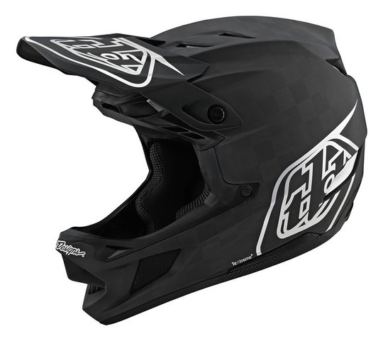 Вело шлем фуллфейс TLD D4 Carbon [Stealth Black/Silver] размер SM, MD
