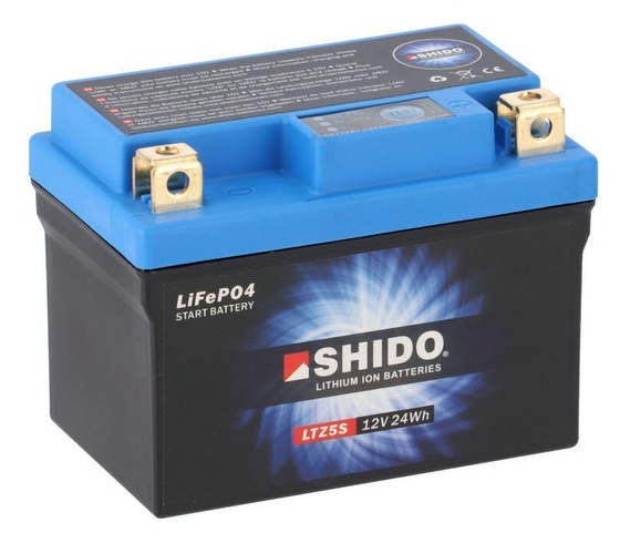 Акумулятор SHIDO Lithium Ion Battery (2 Ah), CCA 120 (A)