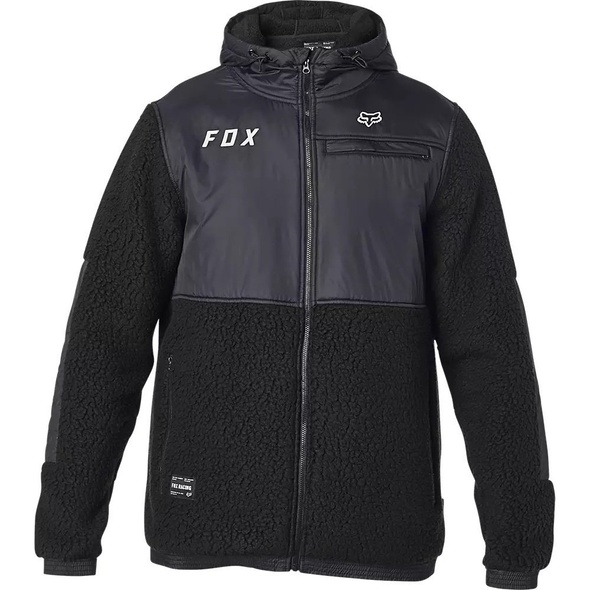 Купить Куртка FOX DAYTON ZIP FLEECE (Black), L с доставкой по Украине
