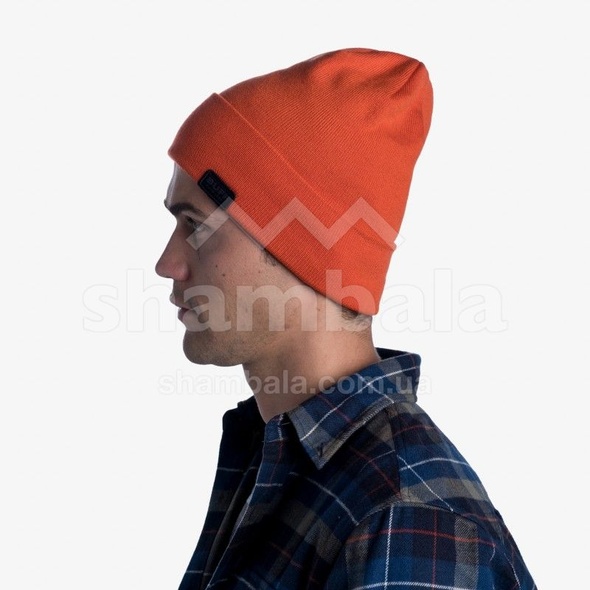 KNITTED HAT NIELS tangerine