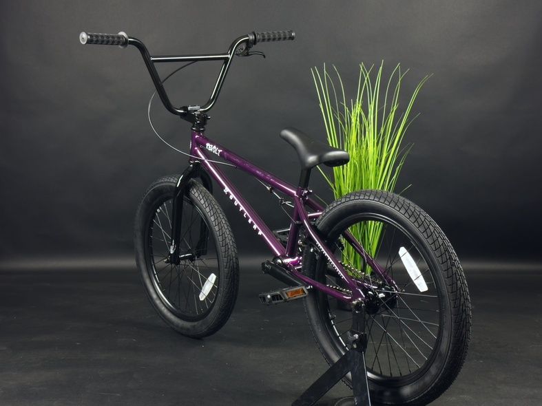 Купити Велосипед BMX 20" Outleap Revolt Plum 2022, фіолетовий з доставкою по Україні