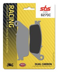 Колодки гальмові SBS Road Racing Brake Pads, Dual Carbon (627DC)