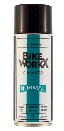 Купити Смазка для цепи BikeWorkX Chain Star “normal” спрей 400 мл. з доставкою по Україні