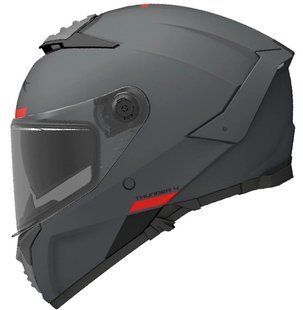 Мотошлем MT Thunder 4 SV A12 Gris матовый серый, S
